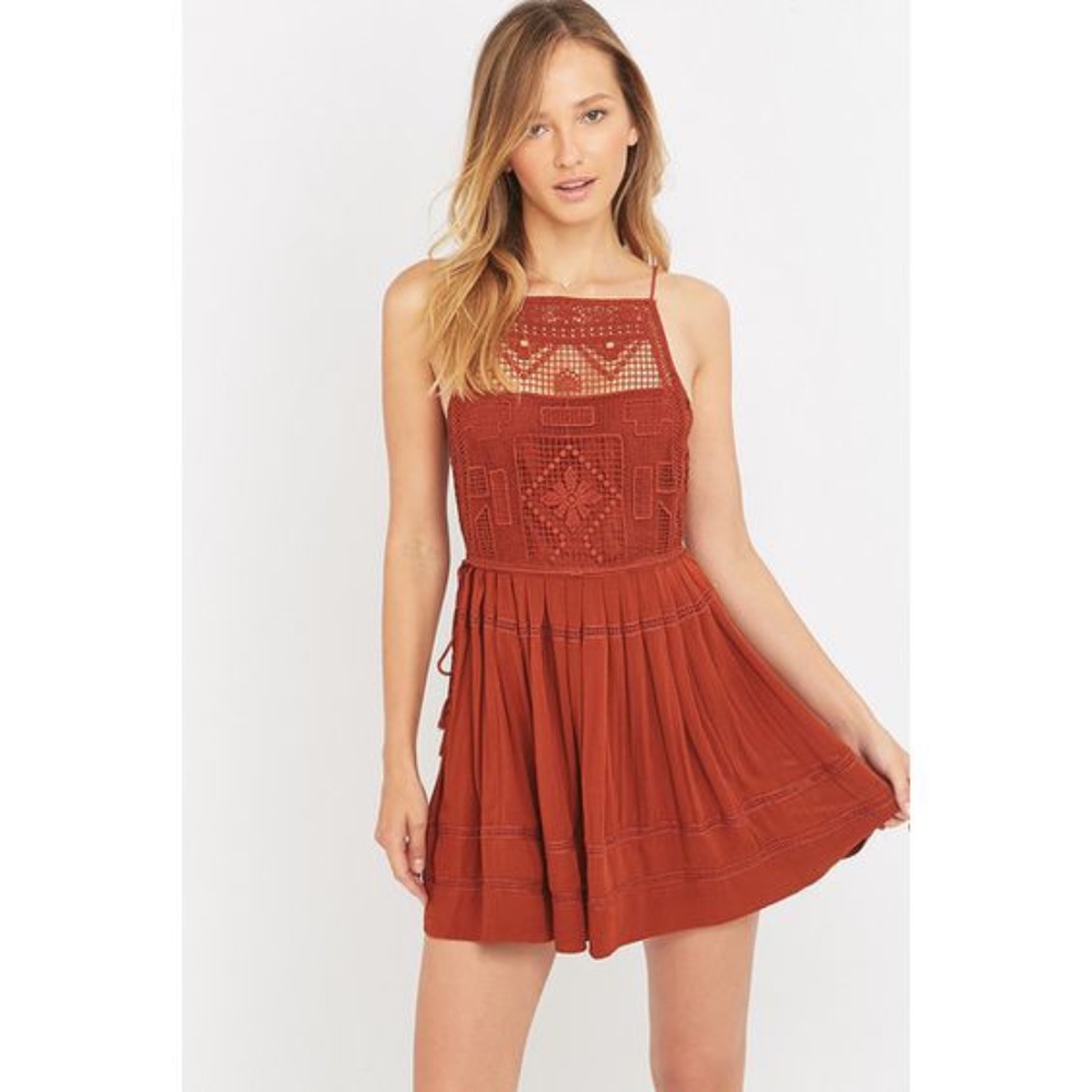 Free People 'Emily' Crochet Dress